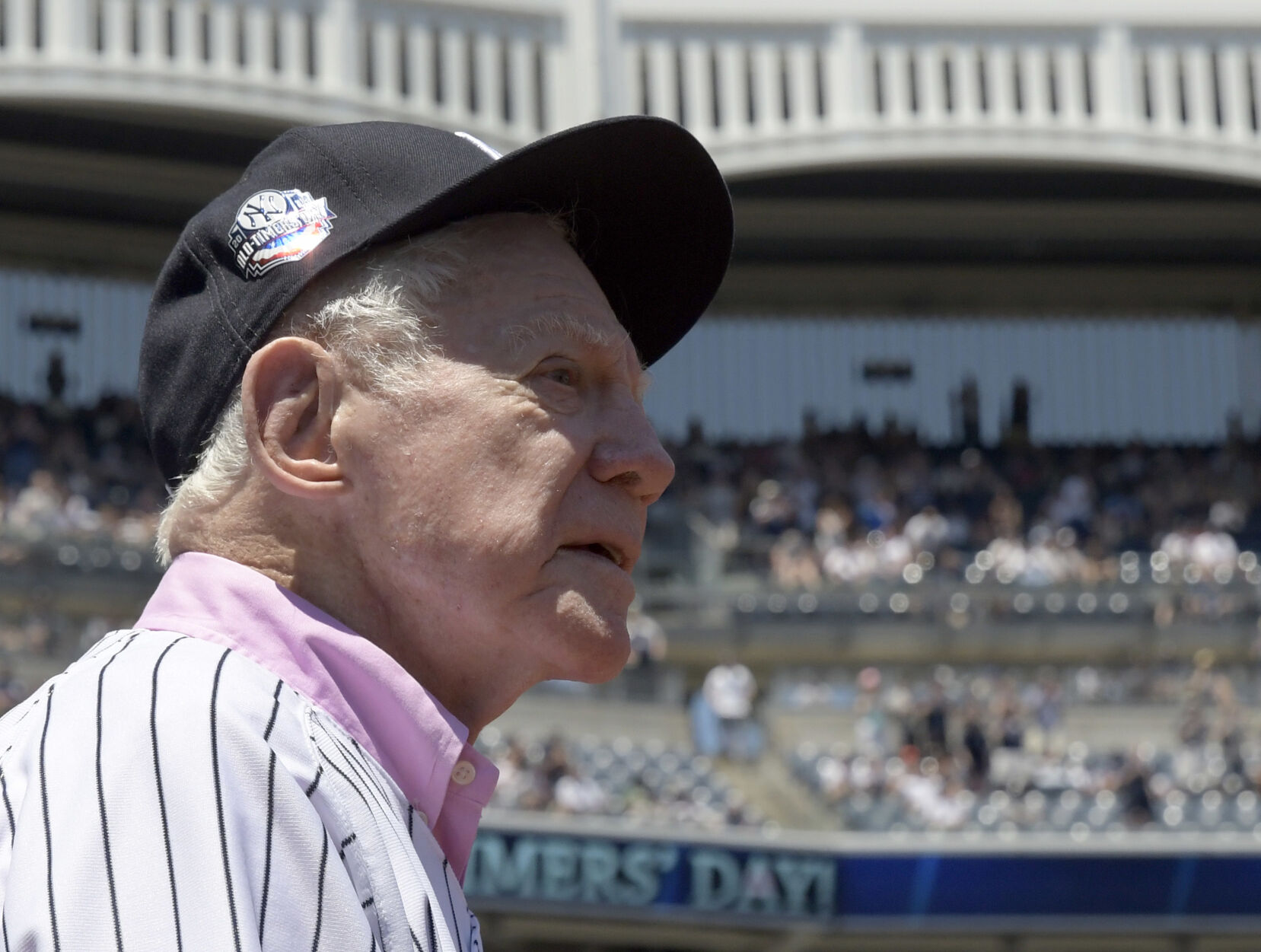Old Timer's Day Yankees Baseball